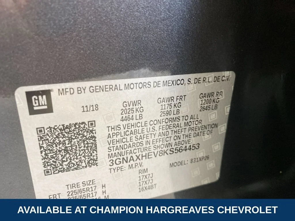 Certified Used 2019 NIGHTFALL GRAY METALLIC Chevrolet LS image 42
