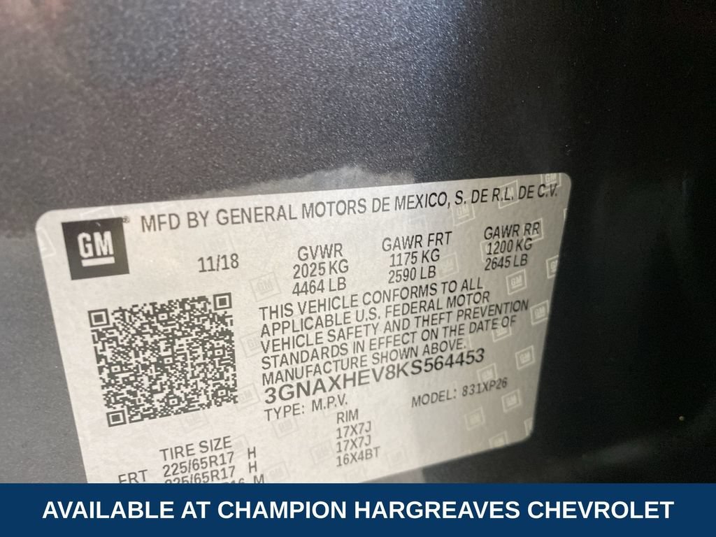 Certified Used 2019 NIGHTFALL GRAY METALLIC Chevrolet LS image 42