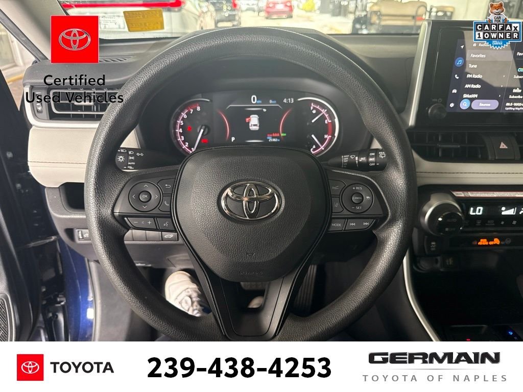 Certified Used 2025 Blue Toyota XLE image 15