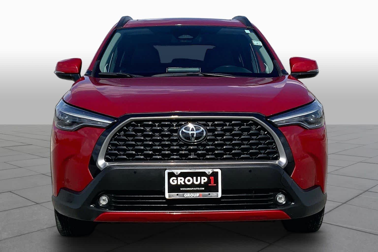 Used 2023 Barcelona Red Metallic Toyota XLE image 4