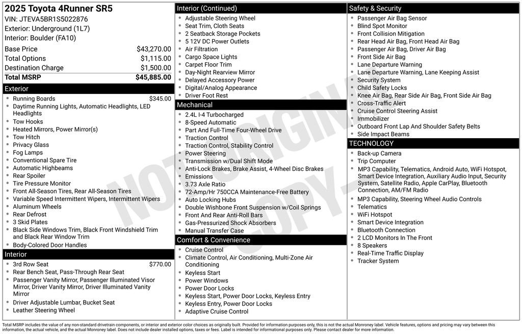 Used 2025 Gray Toyota SR5 image 35