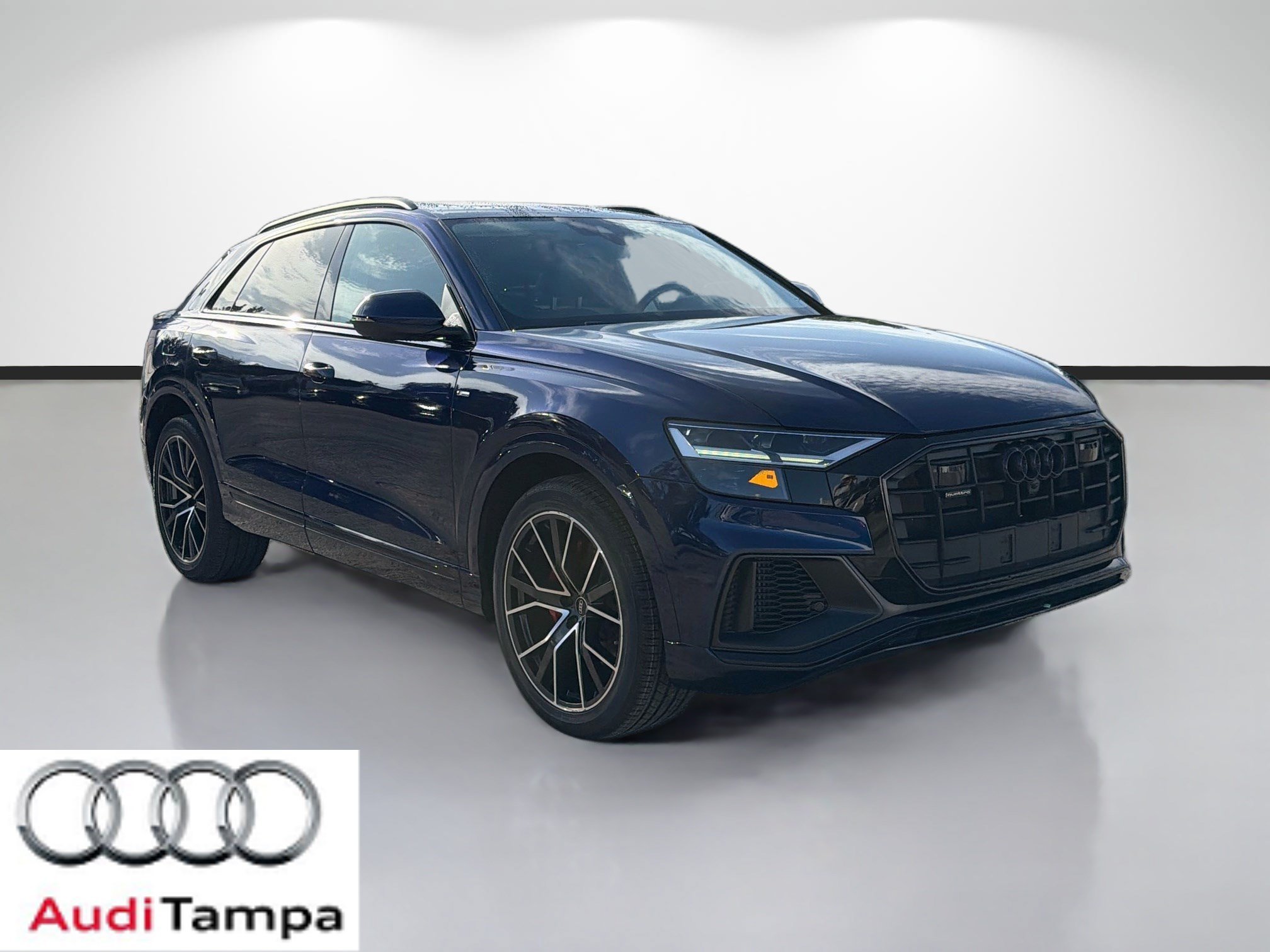 Used 2022 Blue Audi Premium Plus image 1