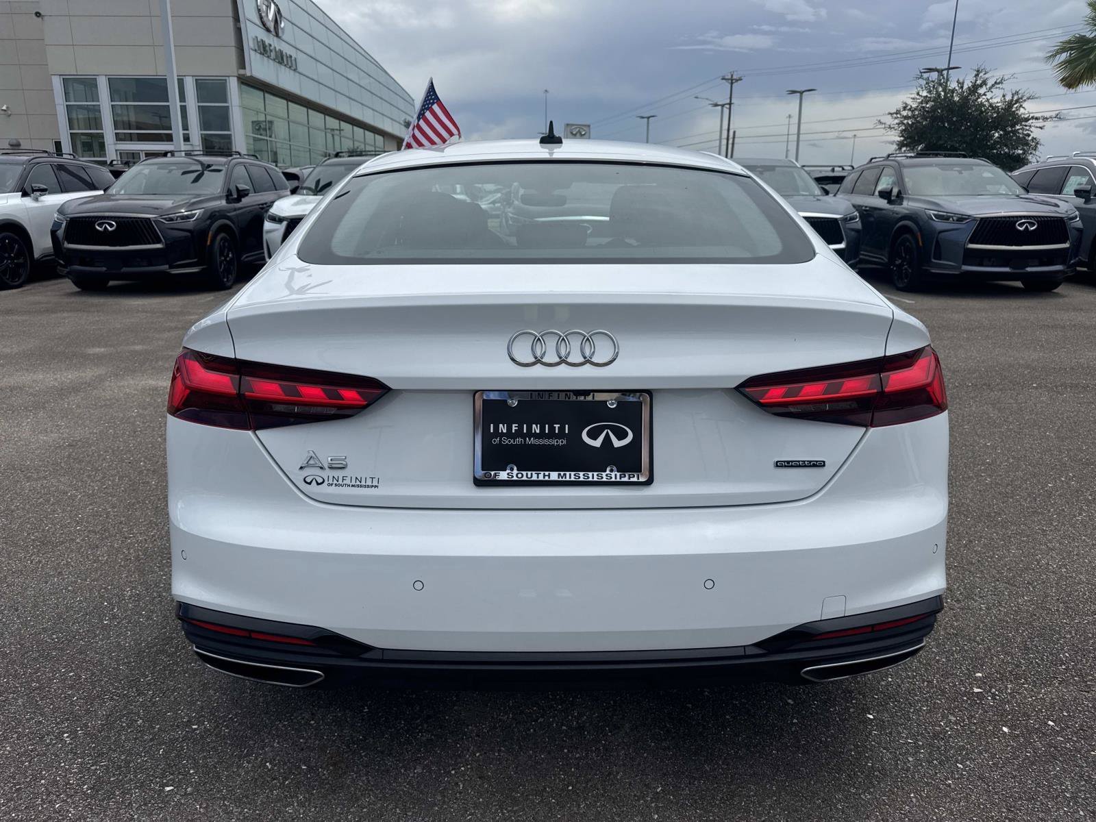 Used 2025 White Audi 45 S line Premium Plus image 6