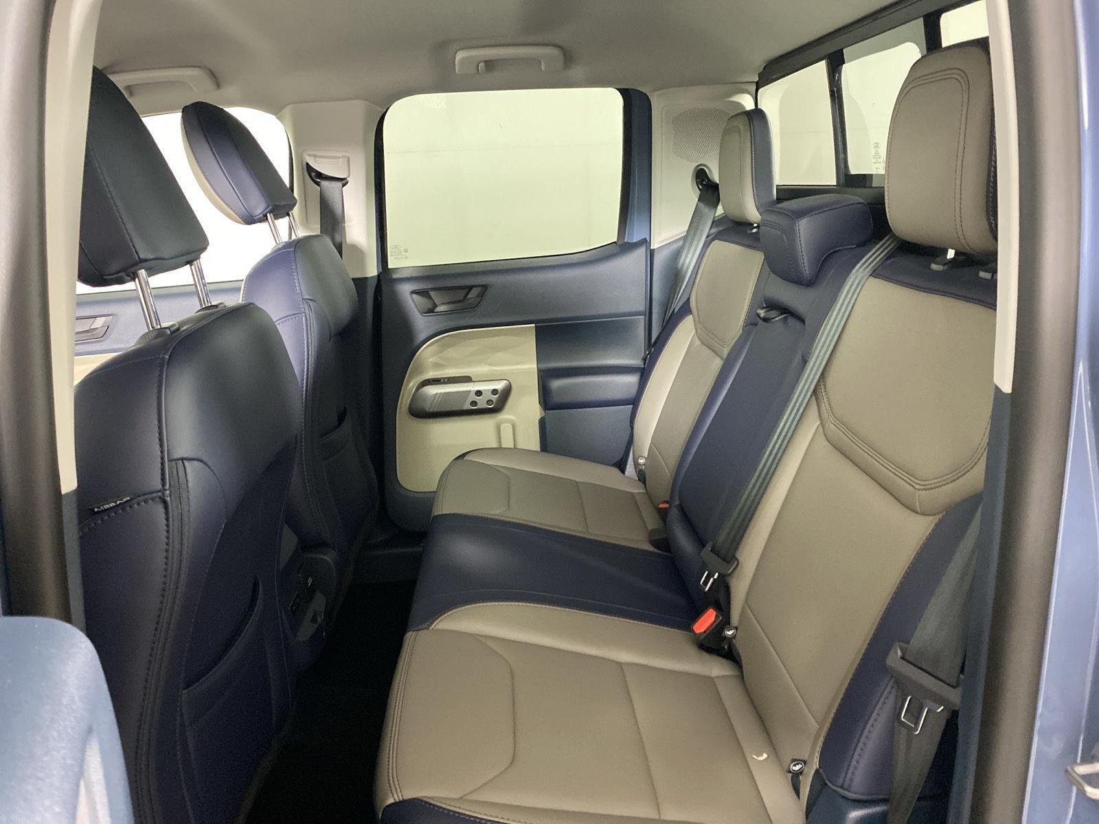 Used 2025 Azure Gray Metallic Tri-Coat Ford LARIAT image 24