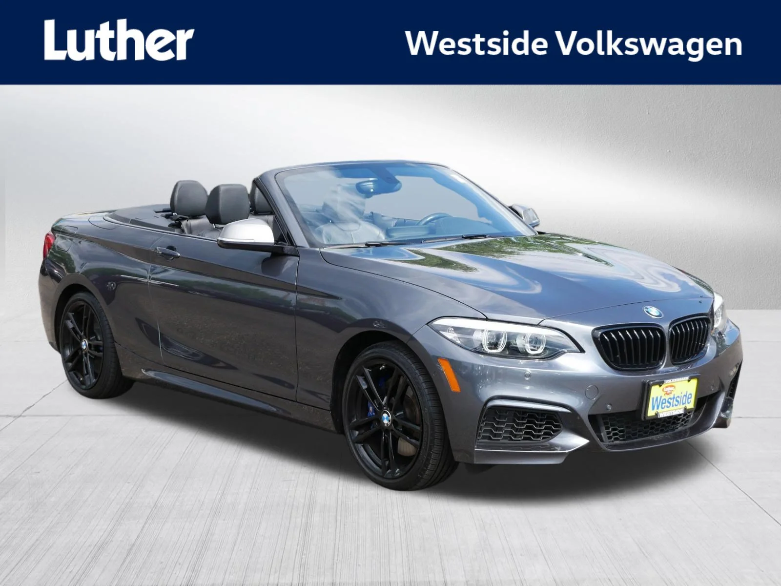 Used 2018 Mineral Gray Metallic BMW M240i xDrive image 1