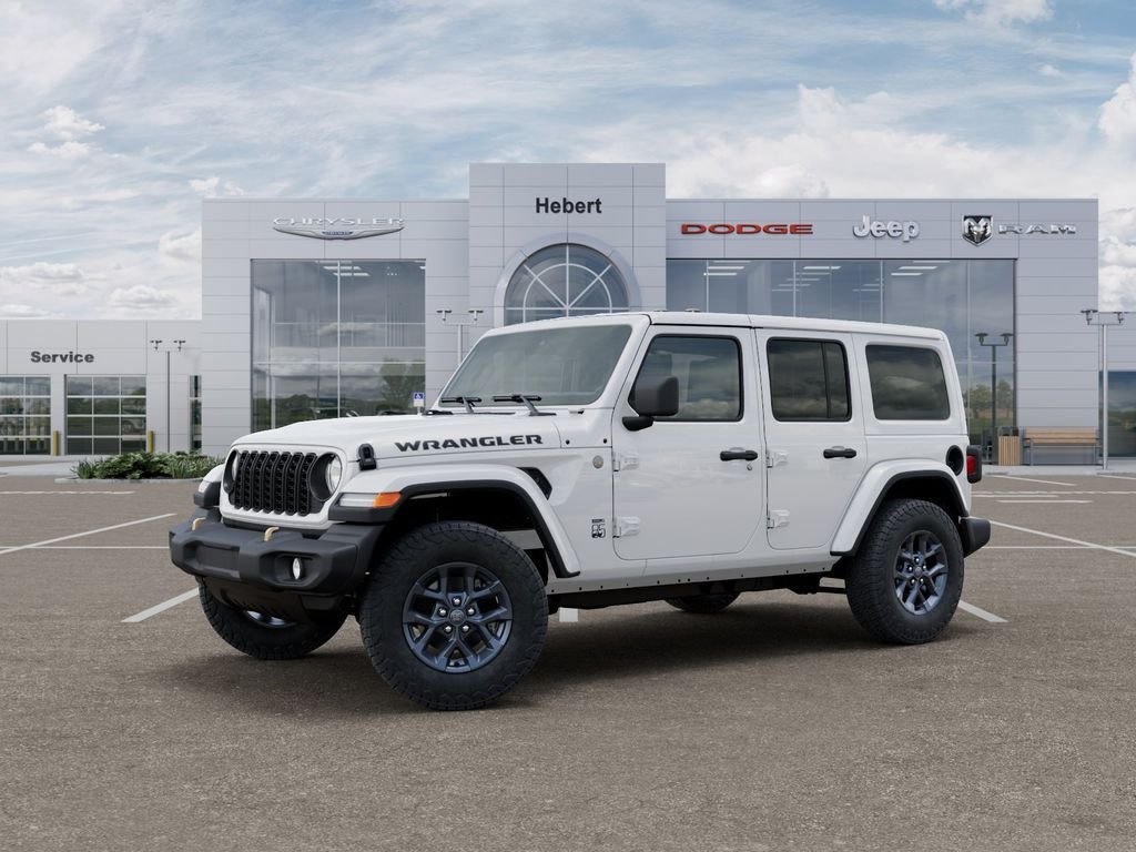 New 2026 Bright White Clear-Coat Exterior Paint Jeep 85th Anniversary Edition image 2