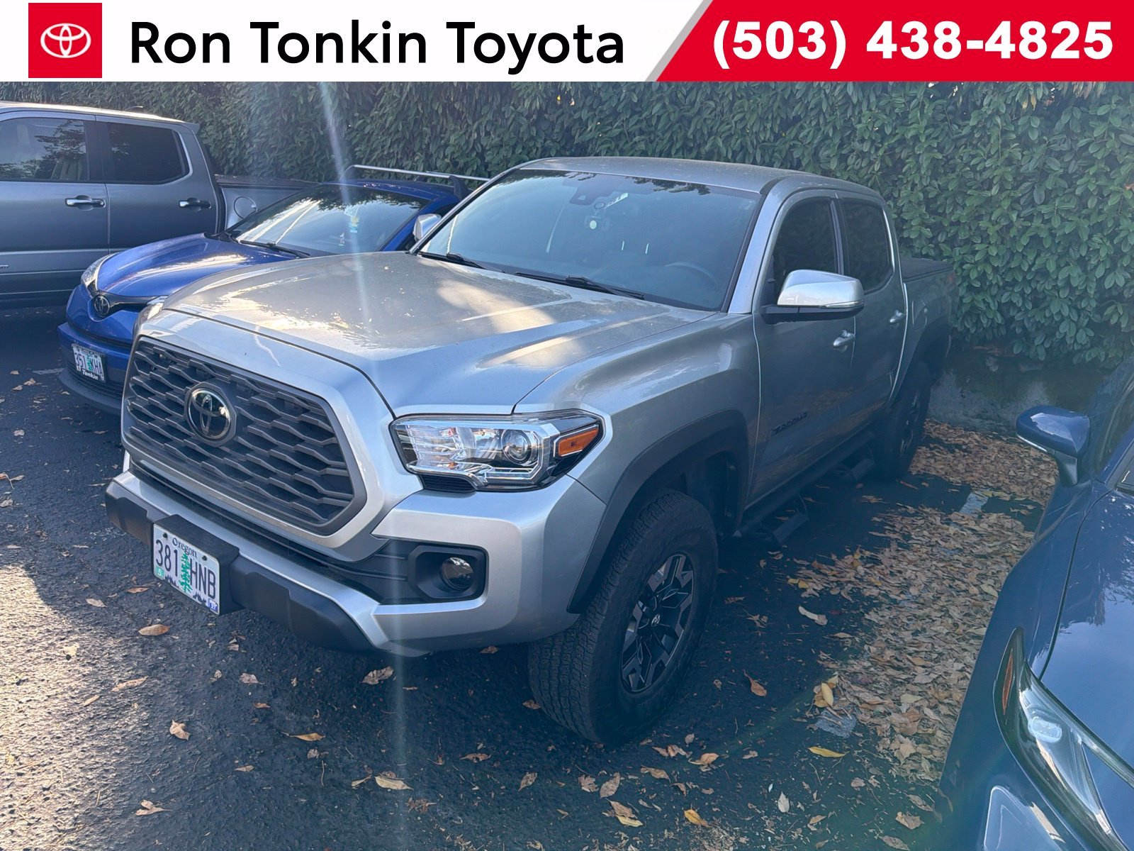 Used 2022 Celestial Silver Metallic Toyota TRD Off-Road image 1