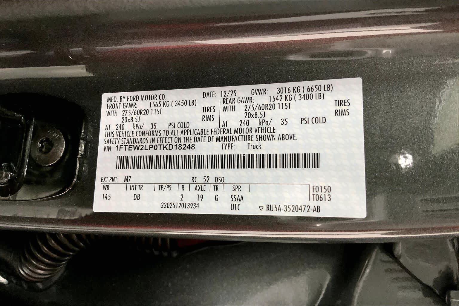 New 2026 Carbonized Gray Metallic Ford STX® image 20