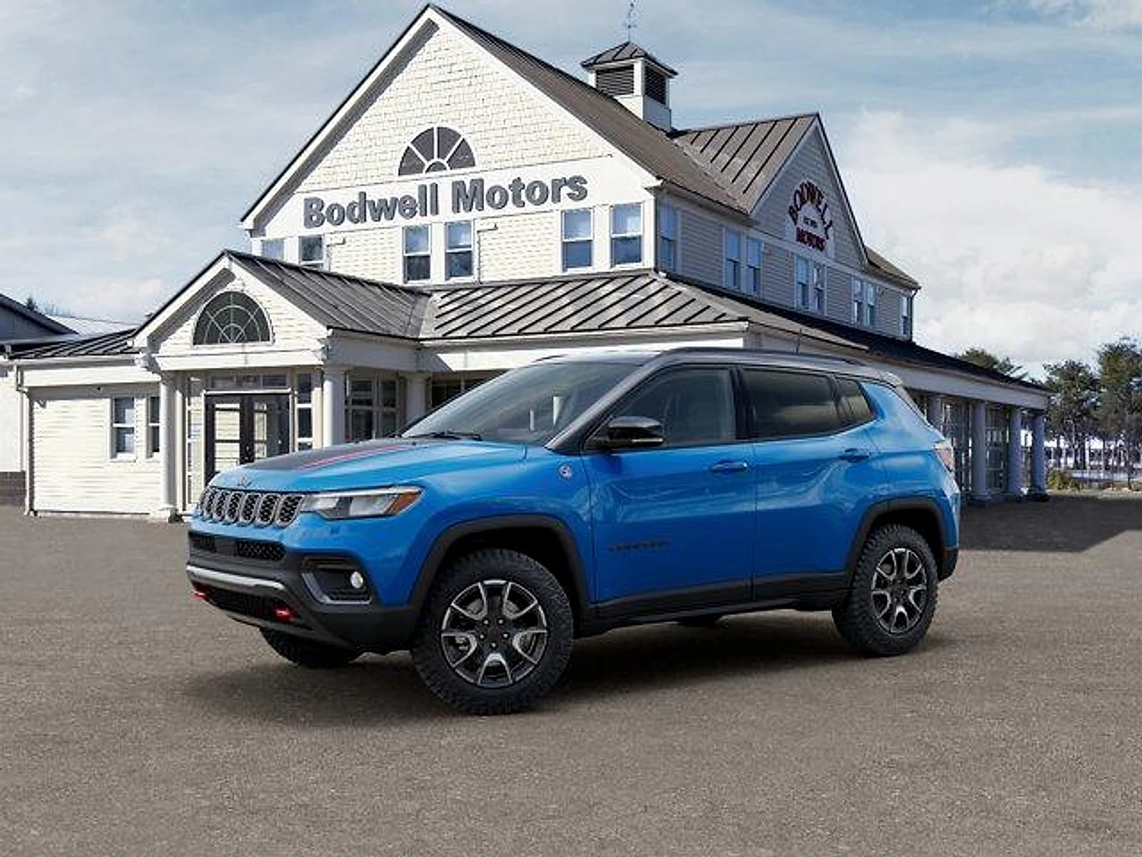New 2026 Hydro Blue Pearl-Coat Exterior Paint Jeep Trailhawk image 2