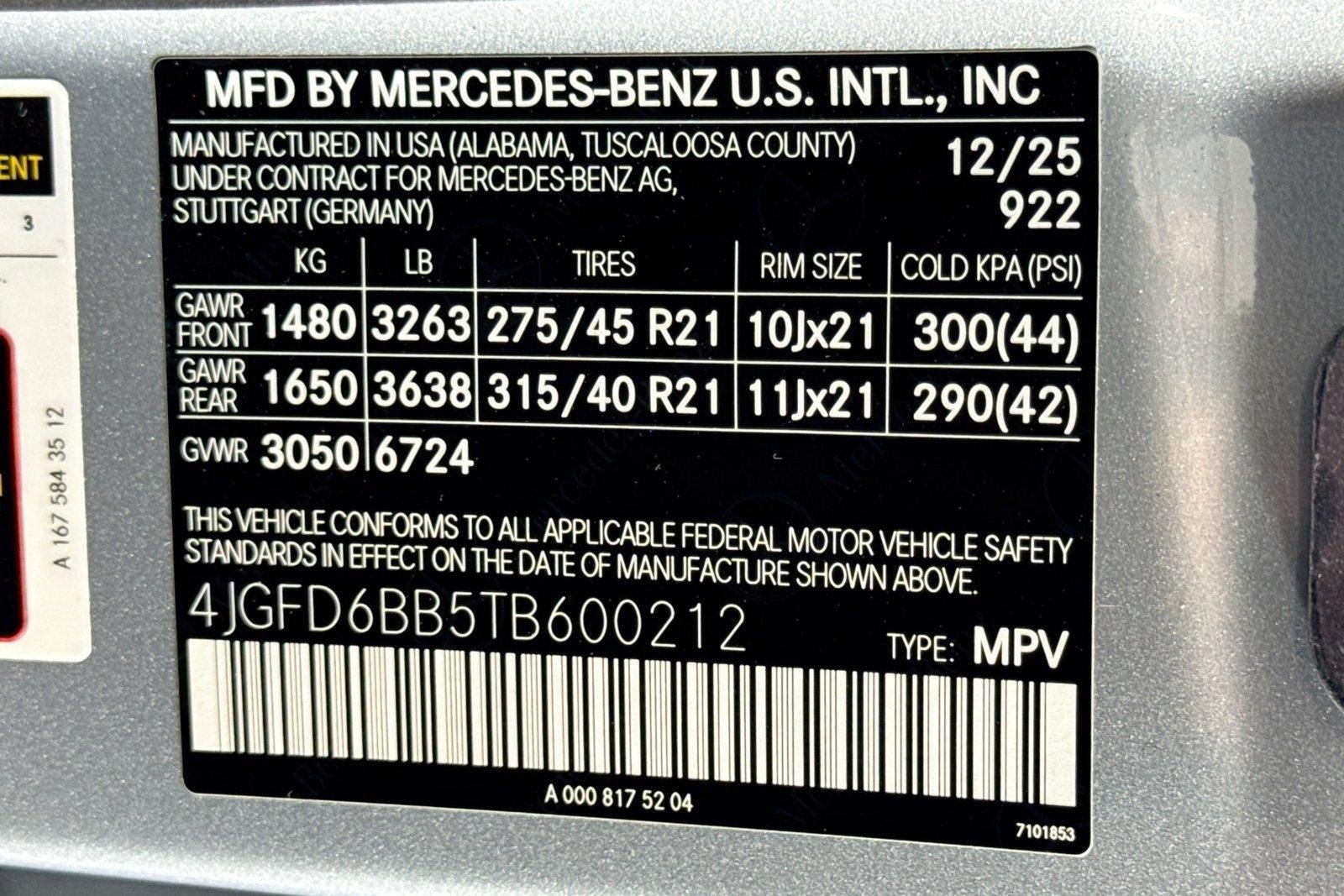 New 2026 Cirrus Silver Metallic Mercedes-Benz AMG® GLE 53 image 30