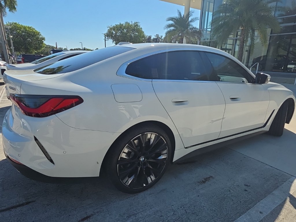 Certified Used 2025 Alpine White BMW 430i Gran Coupe image 3
