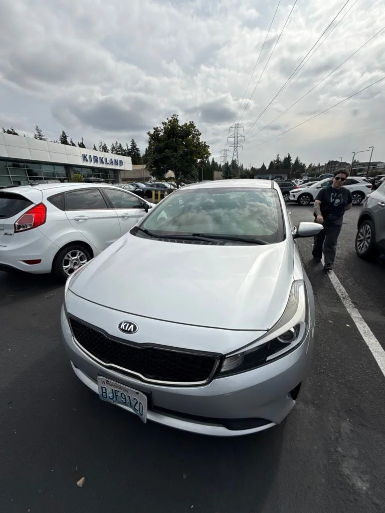 Used 2017 Silky Silver Kia LX image 2