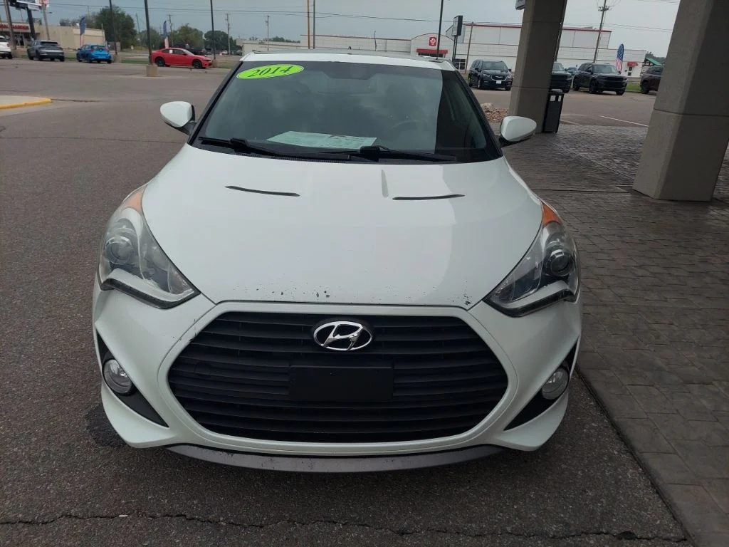 Used 2014 Hyundai Veloster Base with VIN KMHTC6AE1EU209566 for sale in Hutchinson, KS
