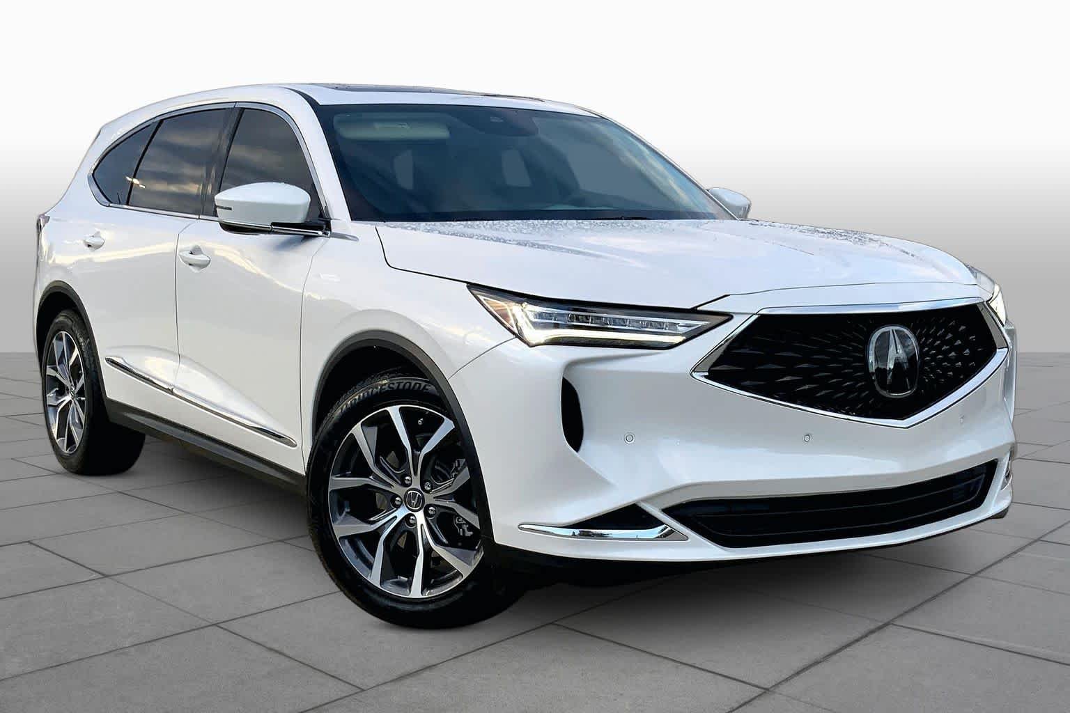 Used 2024 Platinum White Pearl Acura w/Technology Package image 3