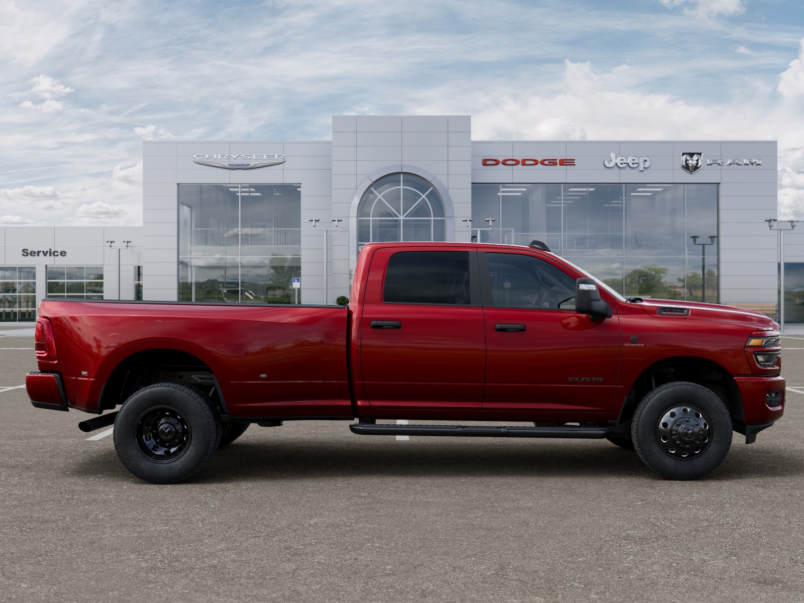 New 2026 Molten Red Pearlcoat RAM Big Horn image 46