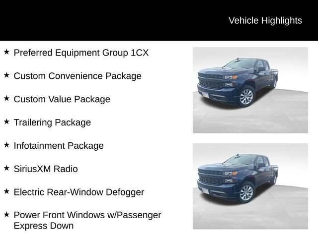 Used 2021 Northsky Blue Metallic Chevrolet Custom image 5