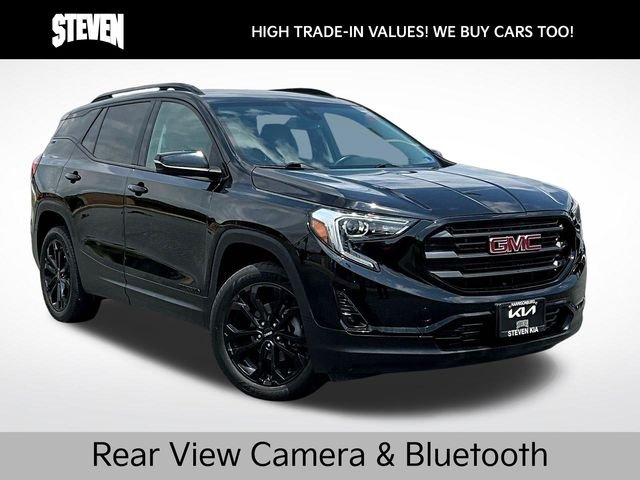 Used 2021 Black GMC SLT image 1