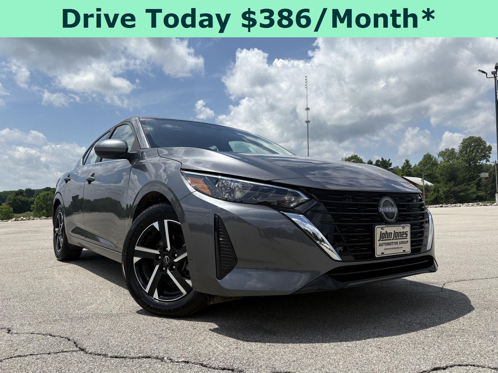 Used 2025 Atlantic Gray Metallic Nissan SV image 2