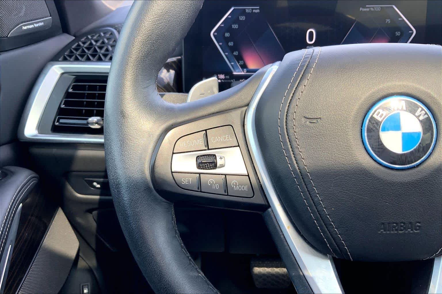 Used 2025 Black Sapphire Metallic BMW xDrive50e image 24