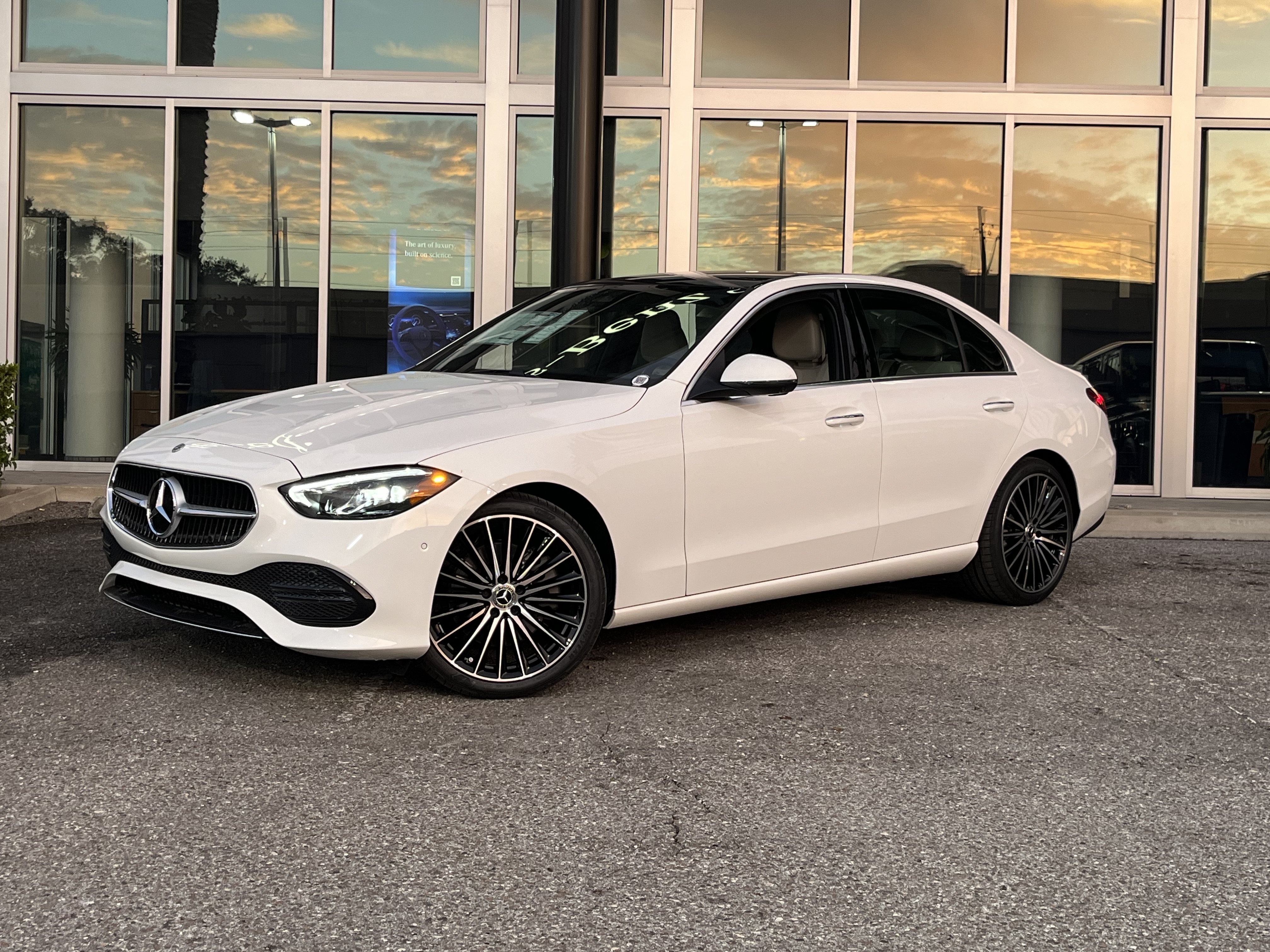New 2026 POLAR WHITE Mercedes-Benz C 300 image 2