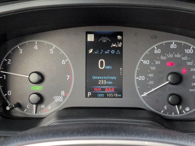 Used 2025 Blue Toyota Hybrid SE image 25