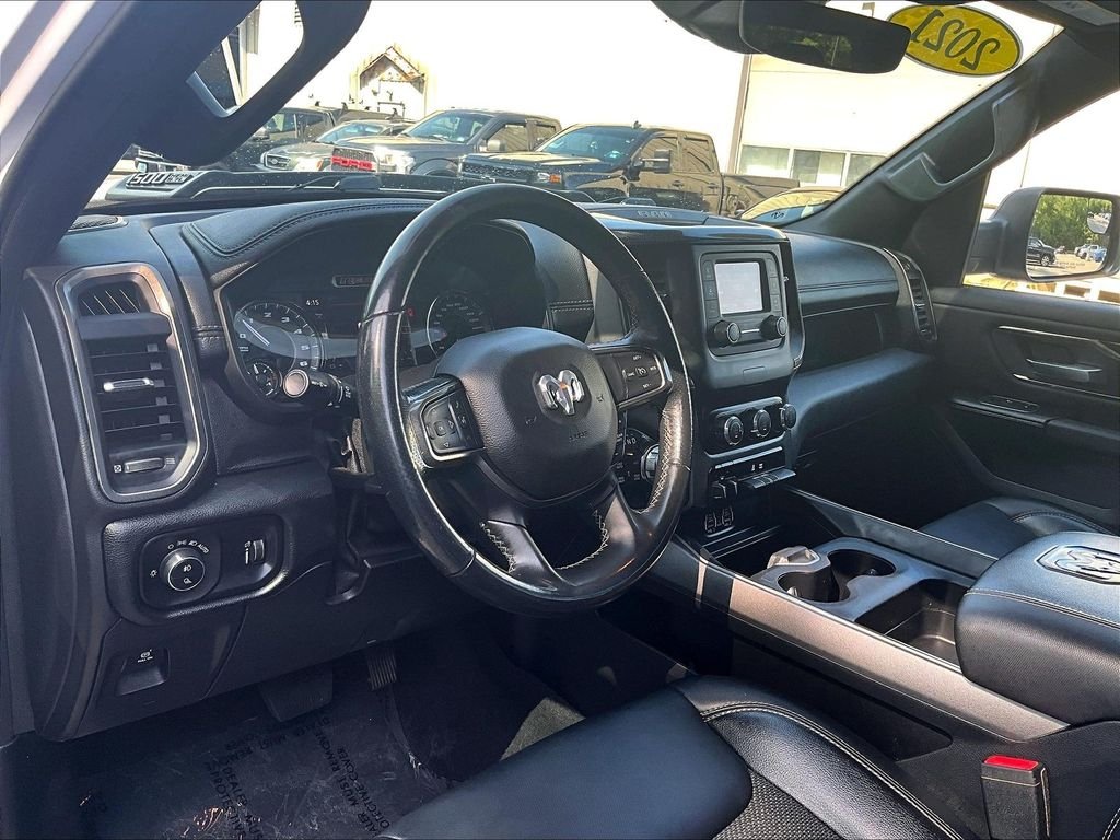 Used 2021 Bright White Clearcoat Ram Rebel image 8