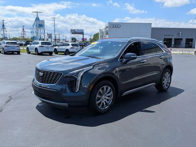 Used 2021 Gray Cadillac Premium Luxury image 3