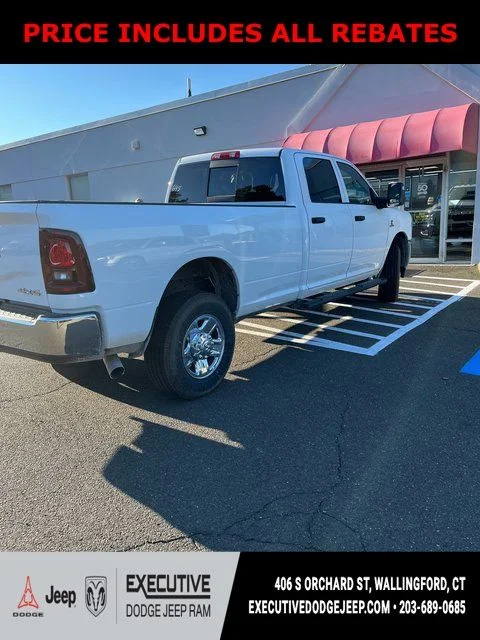 New 2026 Bright White Clear-Coat Exterior Paint RAM Tradesman image 2