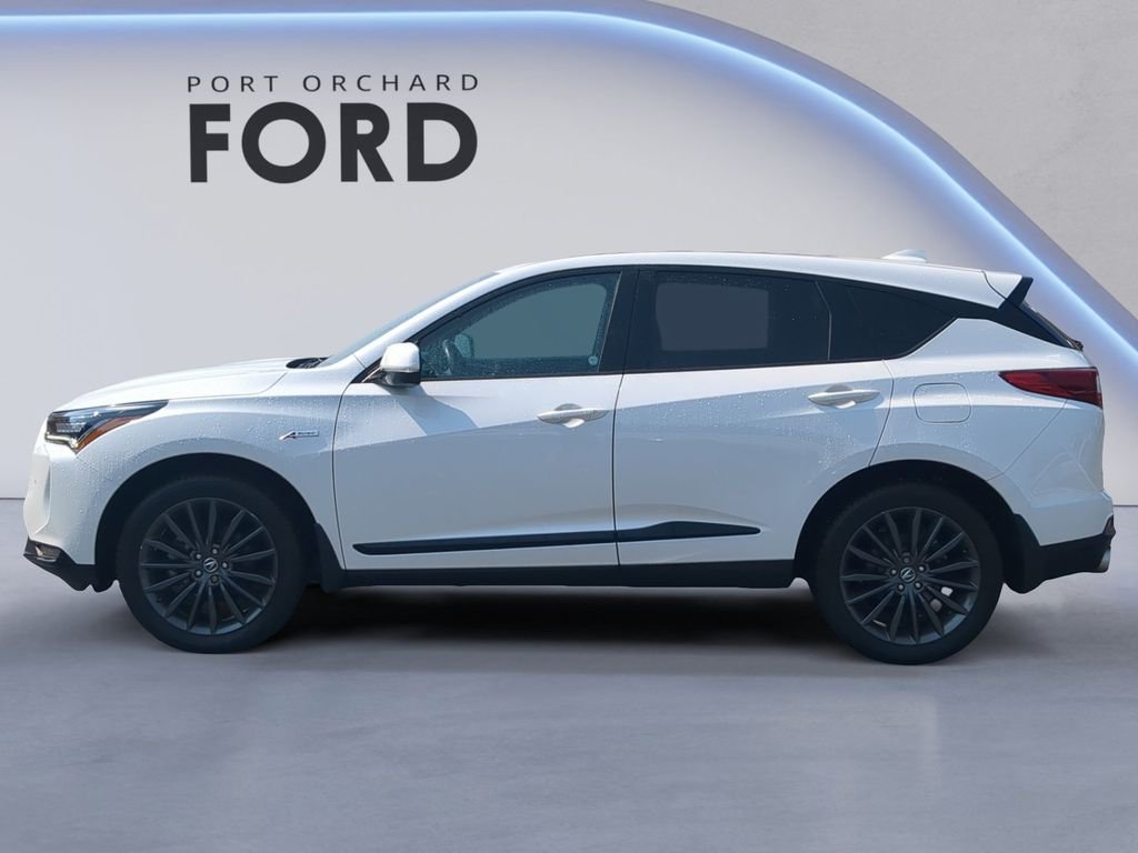 Used 2022 Platinum White Pearl Acura A-Spec Advance Package image 2