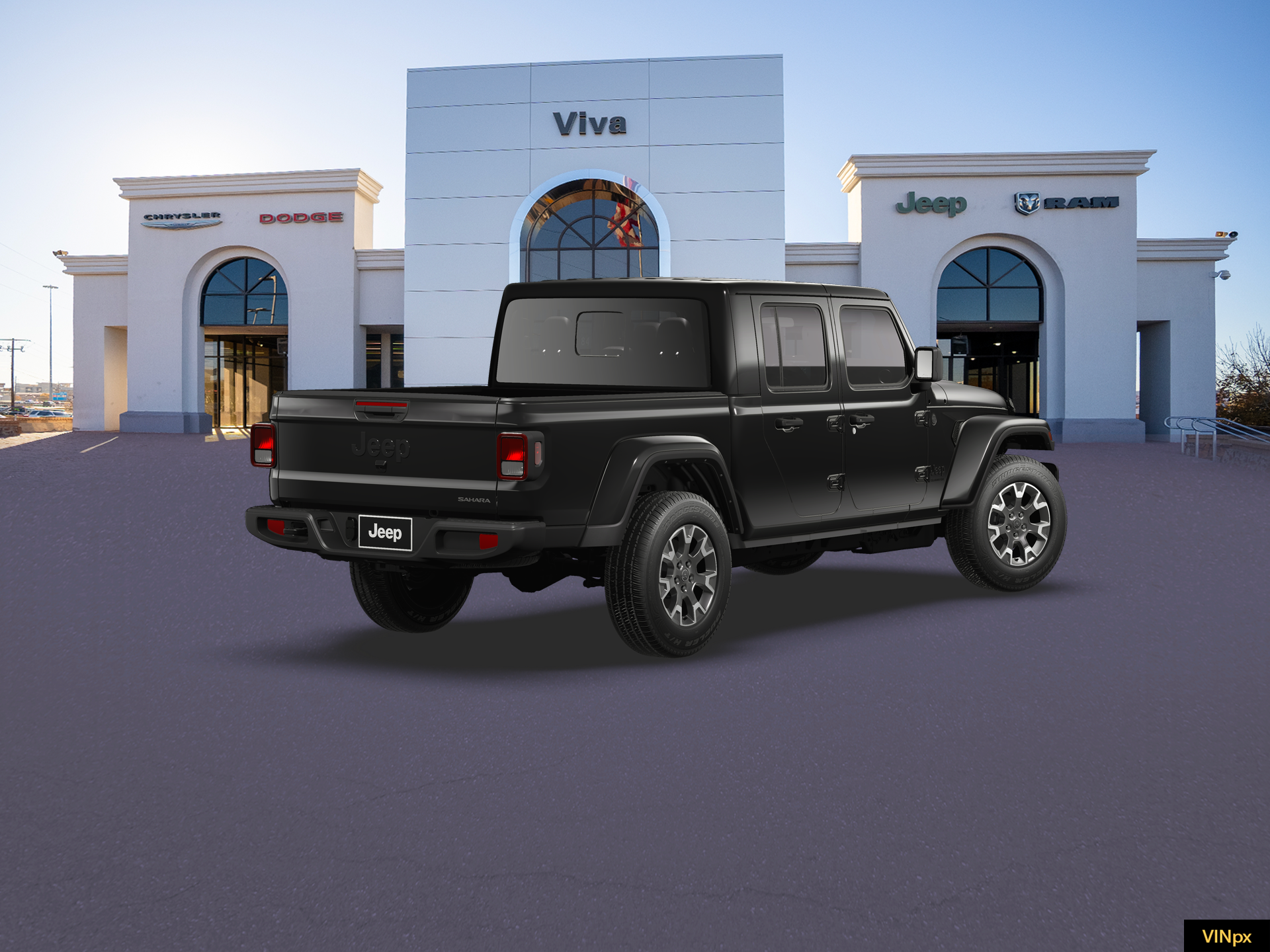 New 2026 Black Clearcoat Jeep Sahara image 7