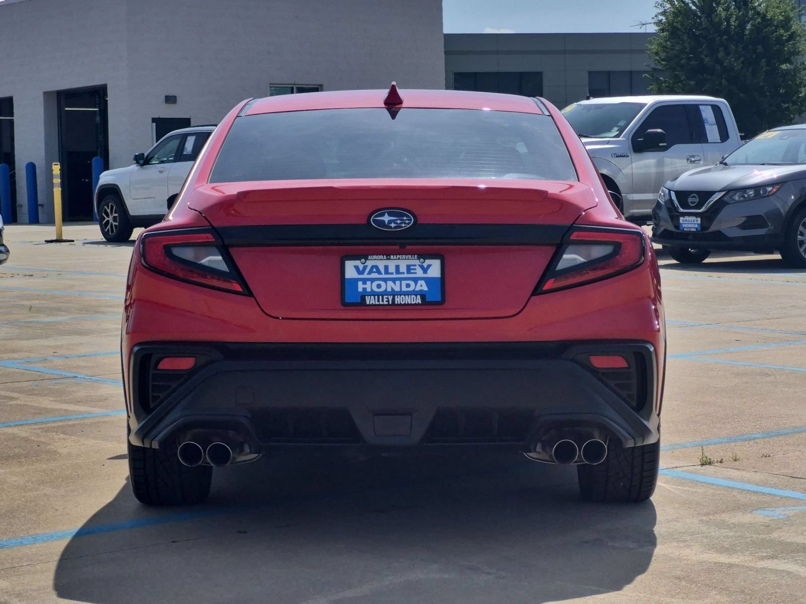 Used 2022 Ignition Red Subaru Premium AWD image 7
