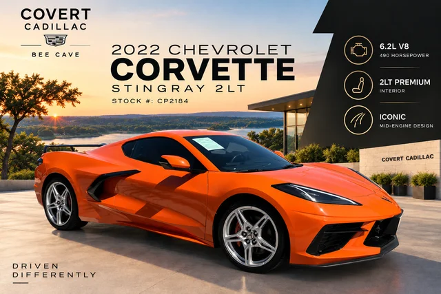 Pre-Owned 2022 Chevrolet Corvette Stingray 2LT