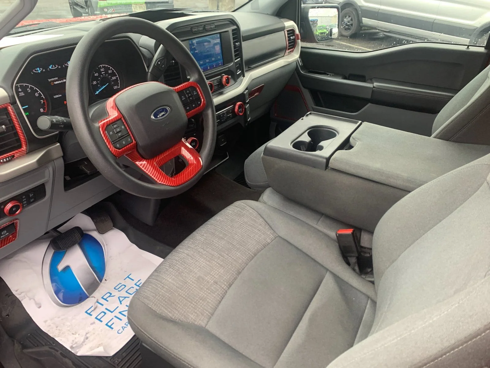 Used 2021 Red Ford XLT image 10
