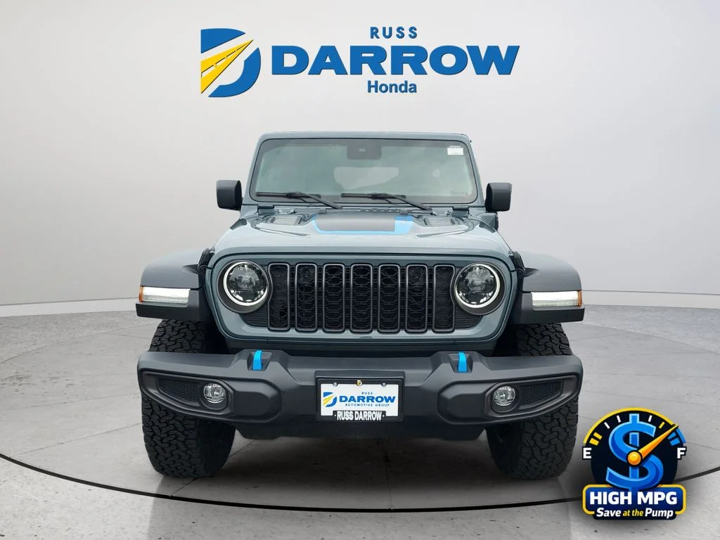 Used 2024 Gray Jeep Rubicon 4xe image 8