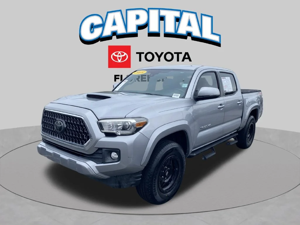 Used 2018 Silver Toyota TRD Sport image 2