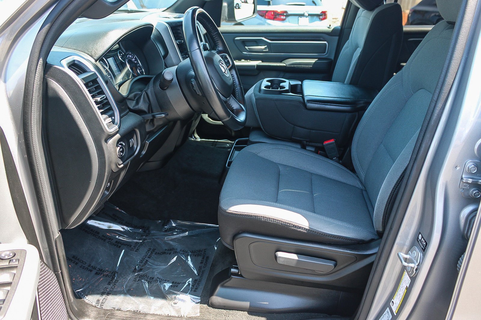 Used 2022 Billet Silver Metallic Clearcoat Ram Big Horn image 17