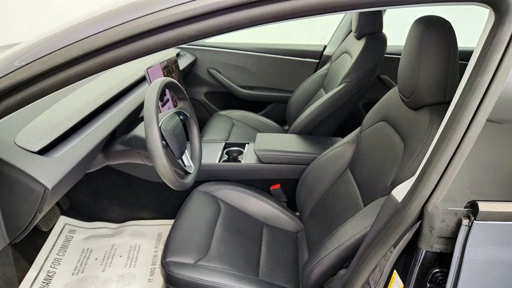 Used 2025 Stealth Grey Tesla Long Range RWD w/ Traffic Aware Cruise Control image 24