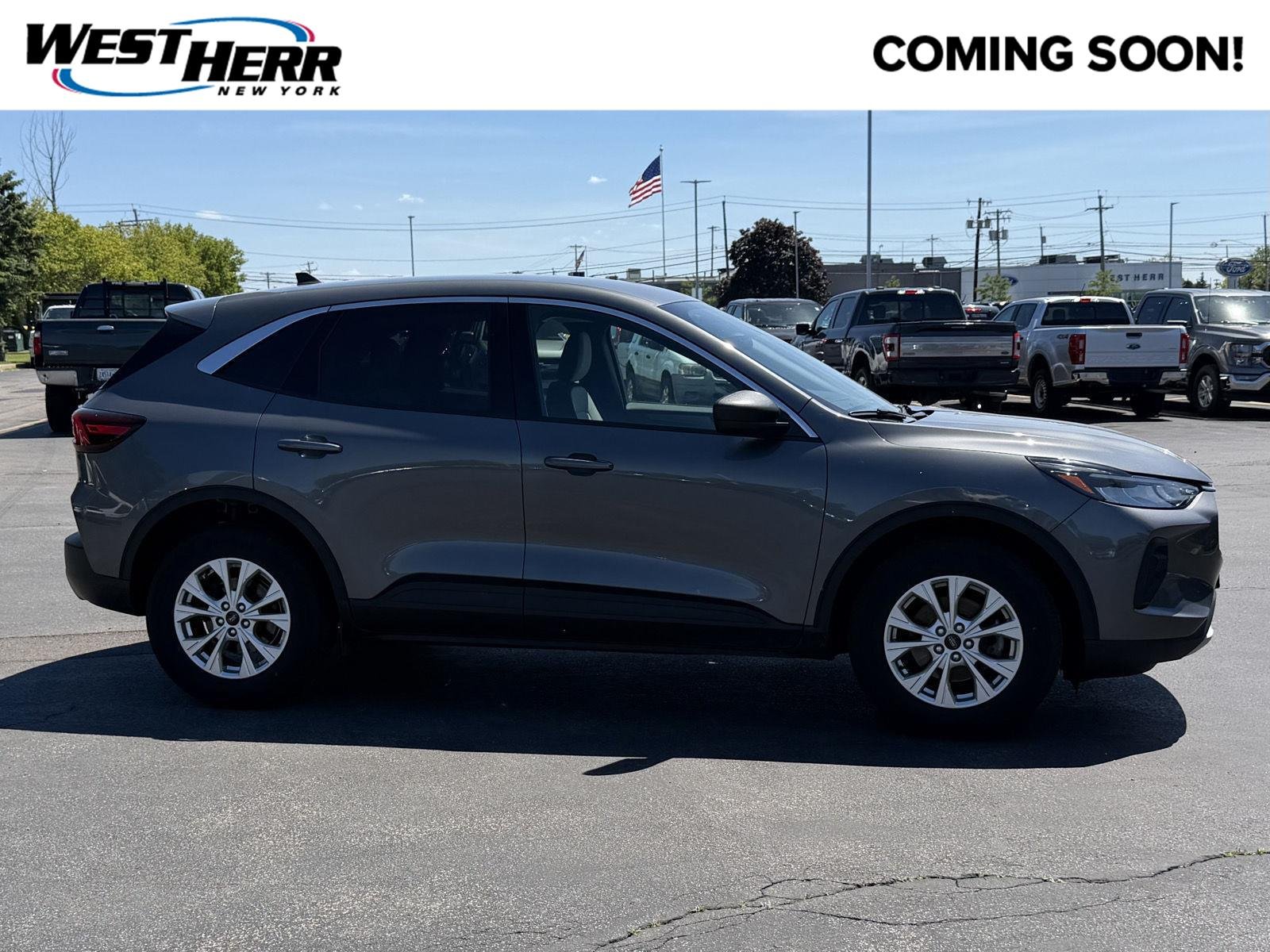 Used 2023 Carbonized Gray Ford Active image 1