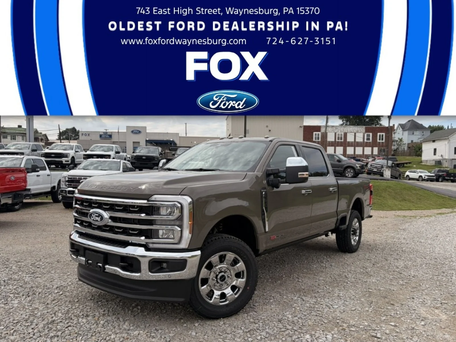 New 2027 Marsh Gray Metallic Ford F-350® King Ranch® image 1