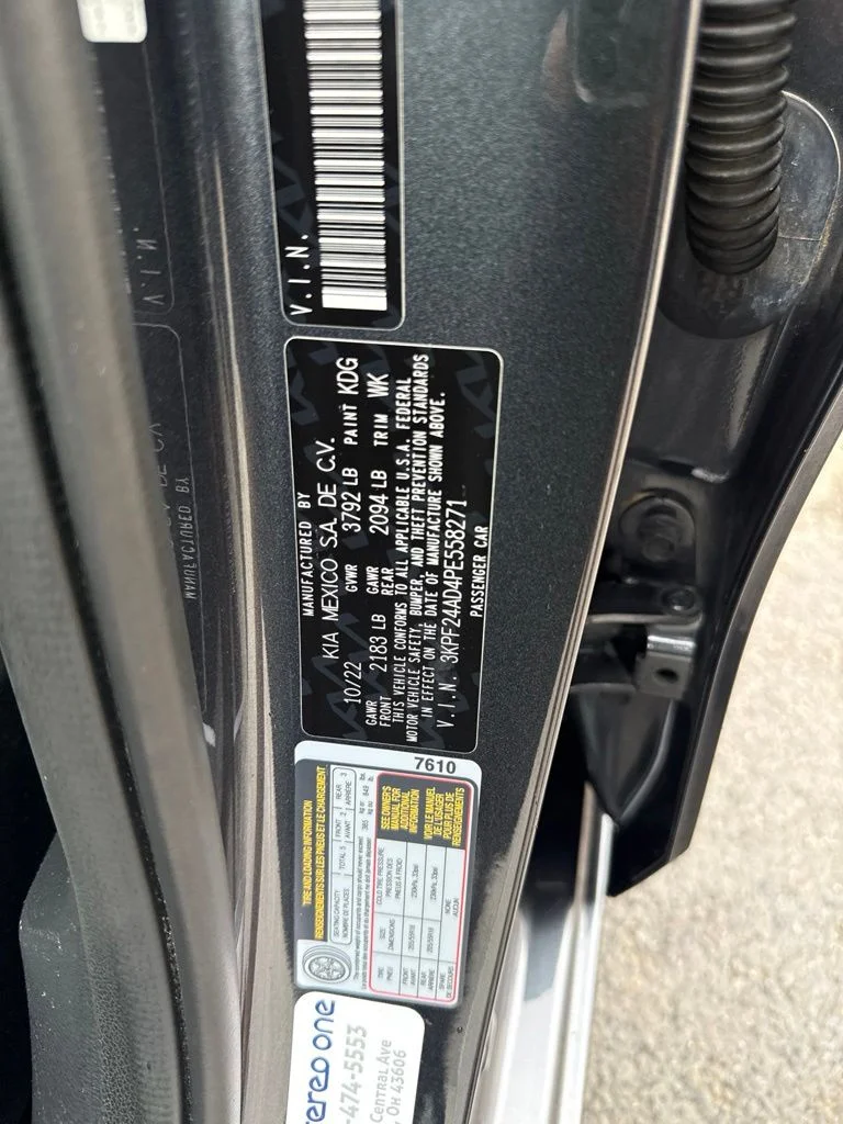 Certified Used 2023 Gravity Gray Kia LXS image 54