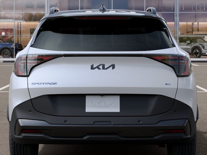 New 2027 Glacial White Pearl/Ebony Black Roof Kia X-Line image 13