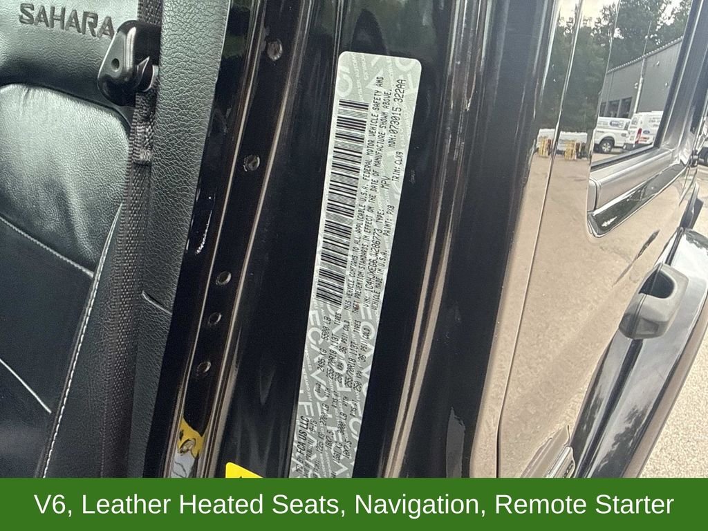 Used 2018 Black Jeep Unlimited Sahara image 18