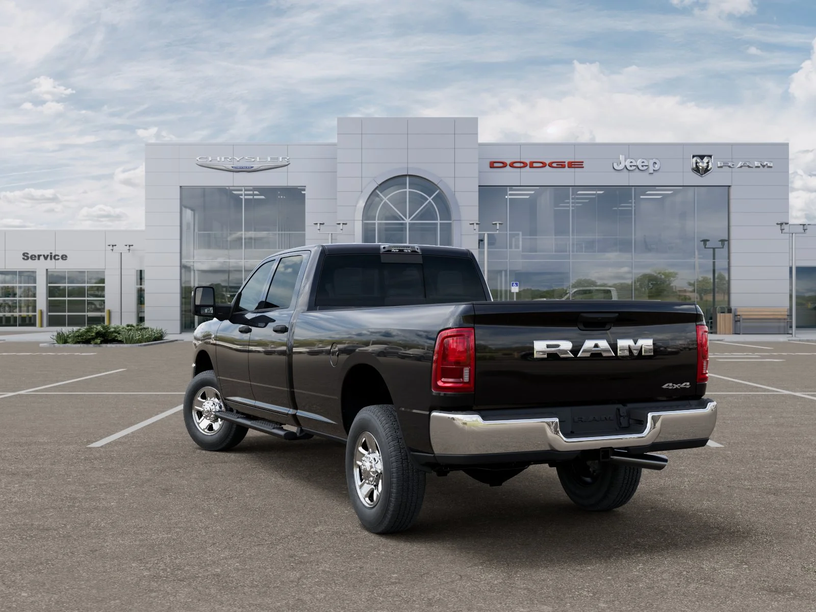 New 2026 Diamond Black Crystal Pearlcoat RAM Tradesman image 30