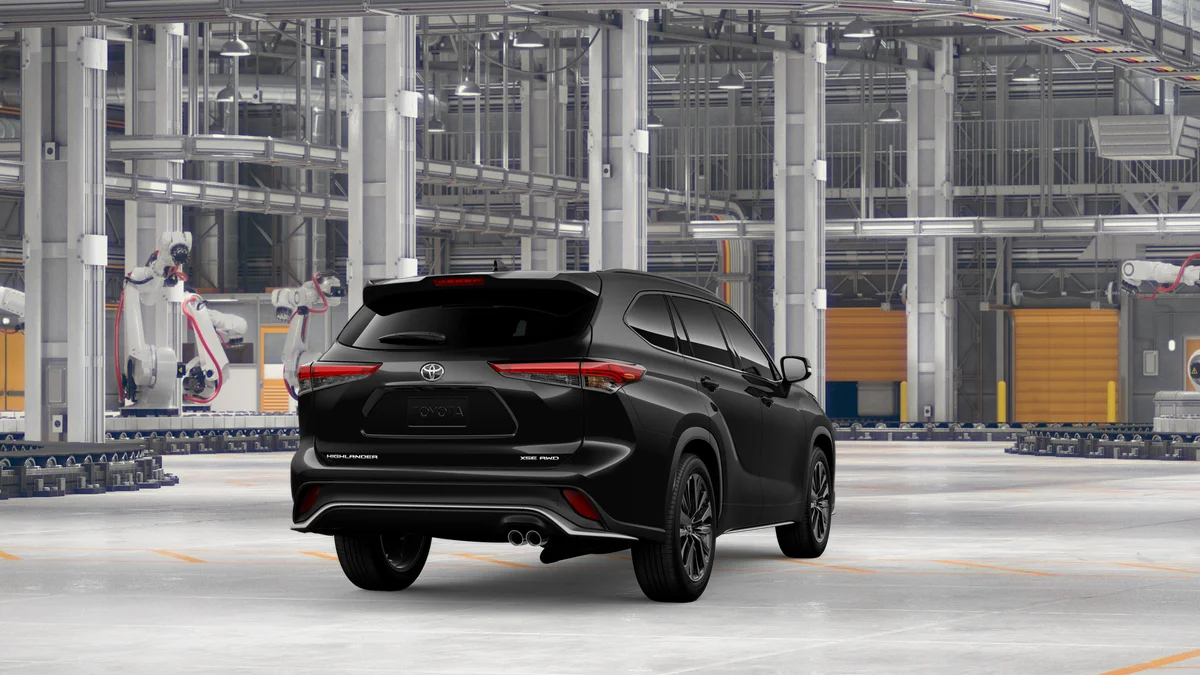 New 2026 Midnight Black Metallic Toyota XSE image 9