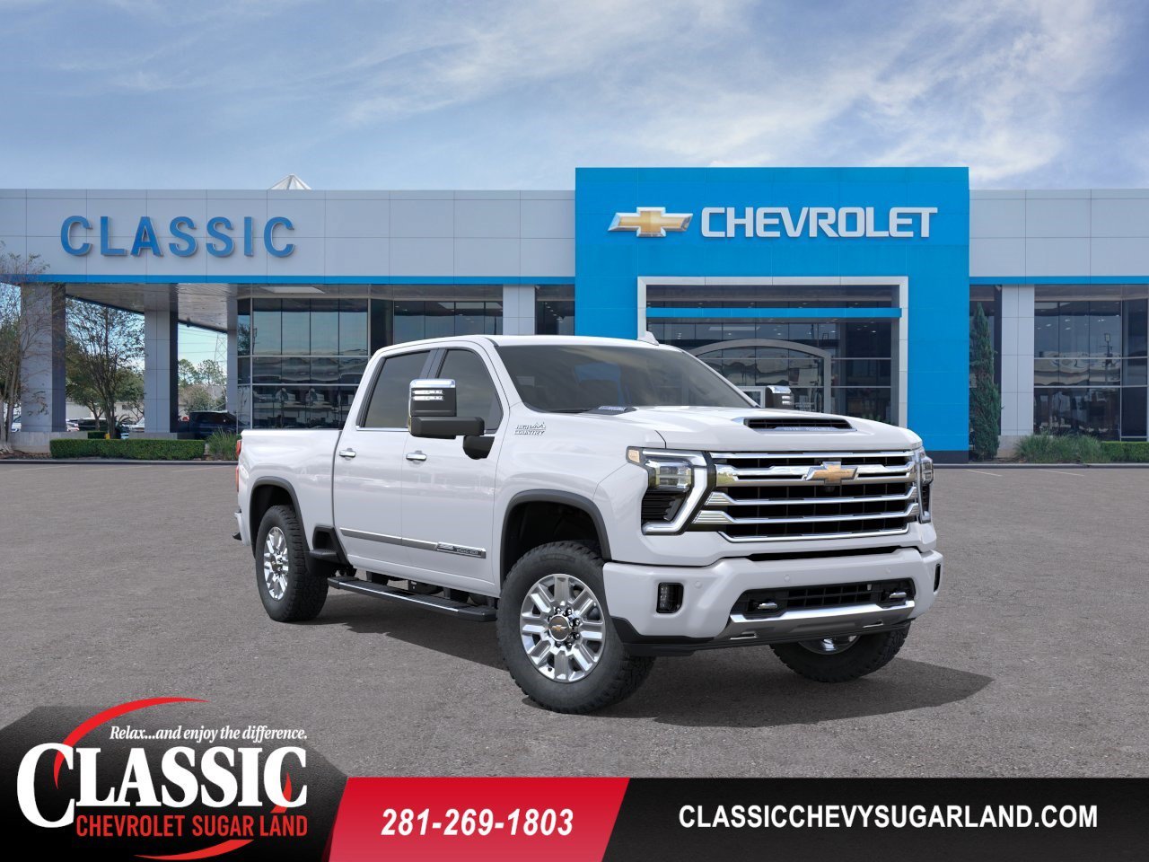 New 2026 Summit White Chevrolet High Country image 1