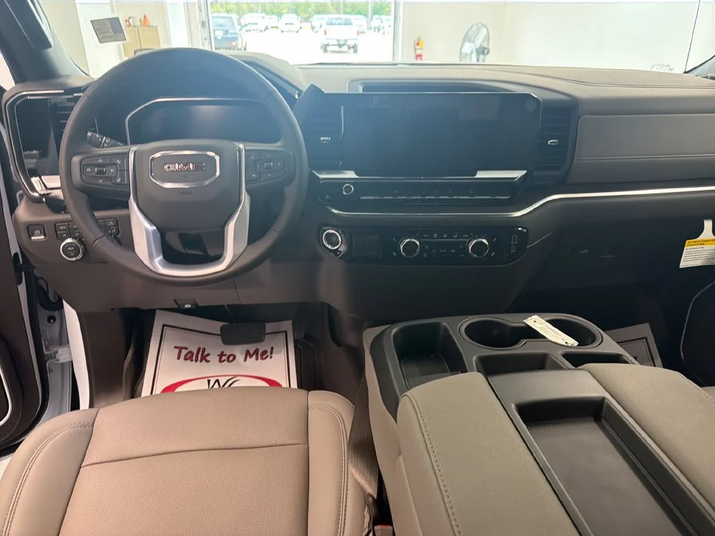 New 2026 Glacier White Tricoat GMC SLT image 13
