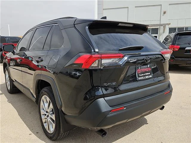 Used 2024 Midnight Black Metallic Toyota XLE Premium Front-Wheel Drive image 2