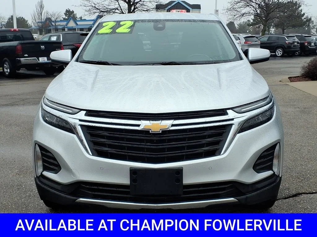 Used 2022 Chevrolet Equinox 2FL with VIN 2GNAXTEV3N6141690 for sale in Fowlerville, MI
