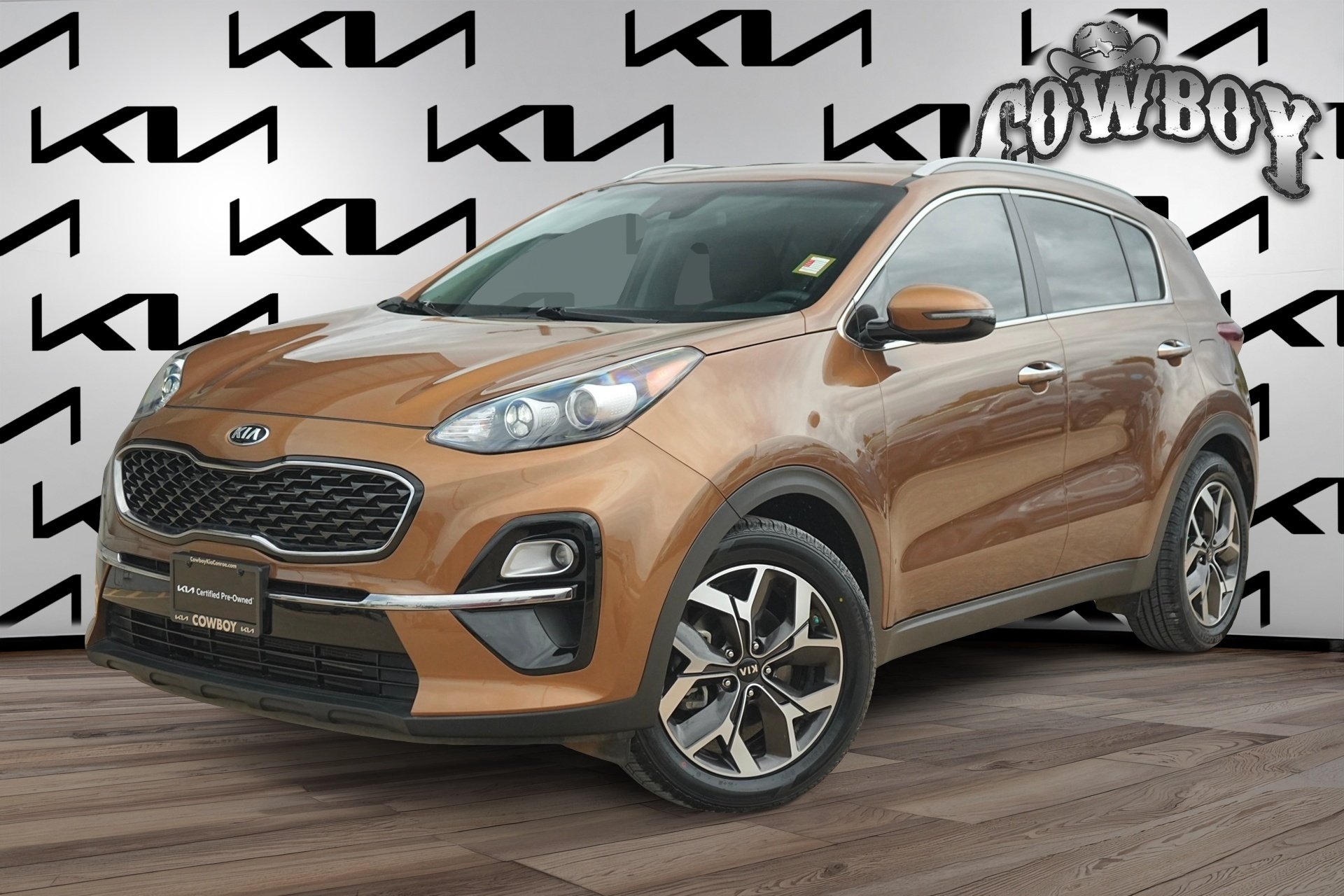 Used 2020 Burnished Copper Kia EX image 1