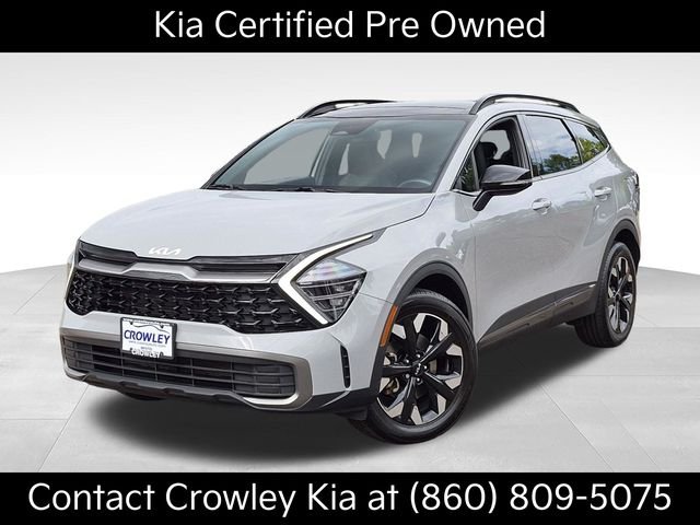Certified Used 2024 Gray Kia X-Line image 1